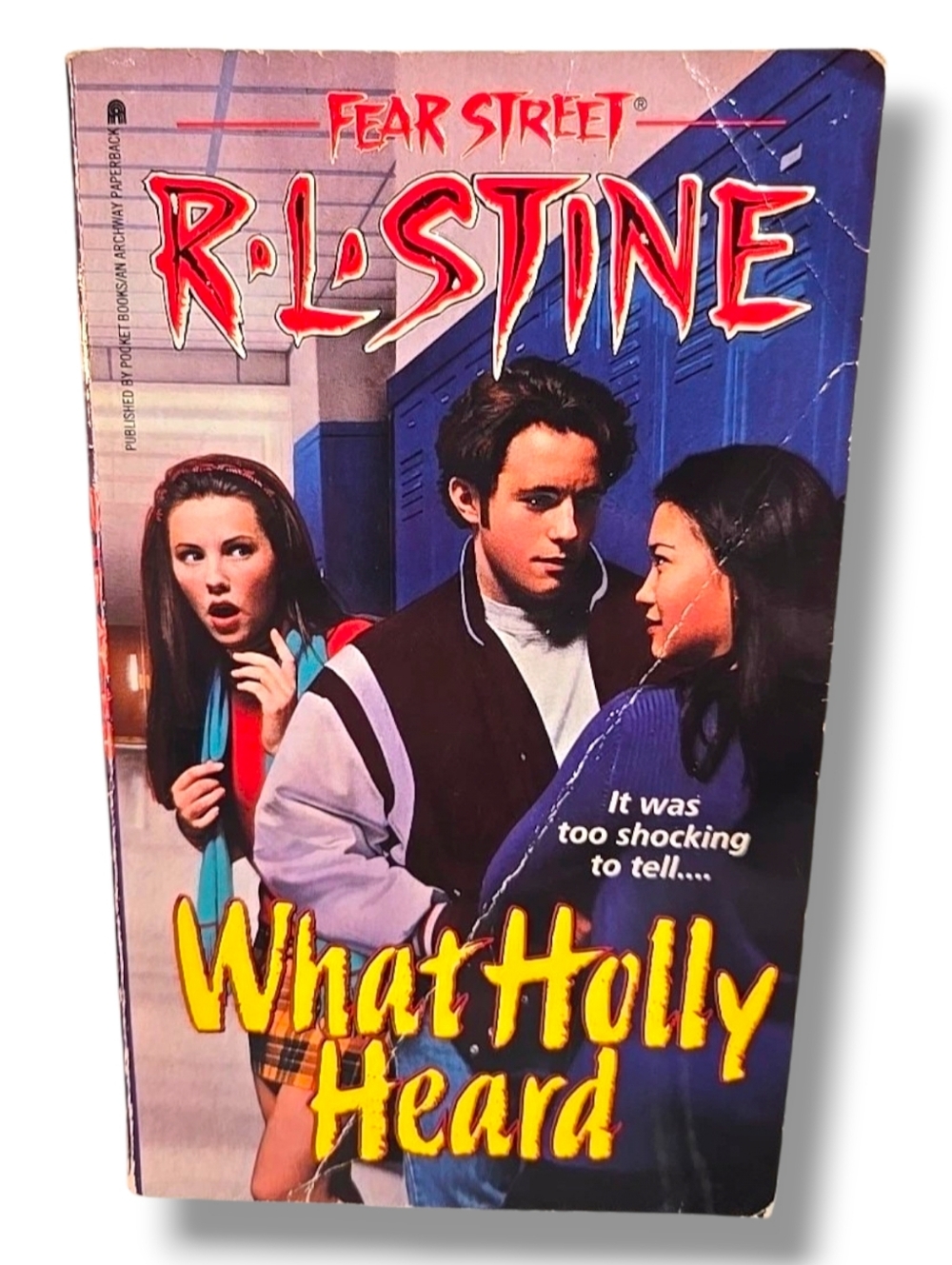 Fear Street: What Holly Heard, R.L. Stine Vintage YA Horror Paperback 1st Ed